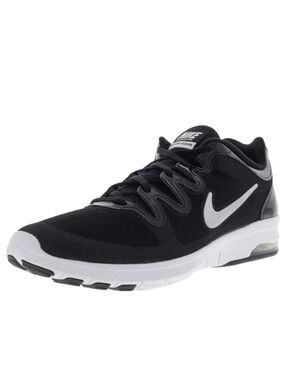Nike Air Max Fusion Black White Silver Women's Trainers Sneakers Size 7